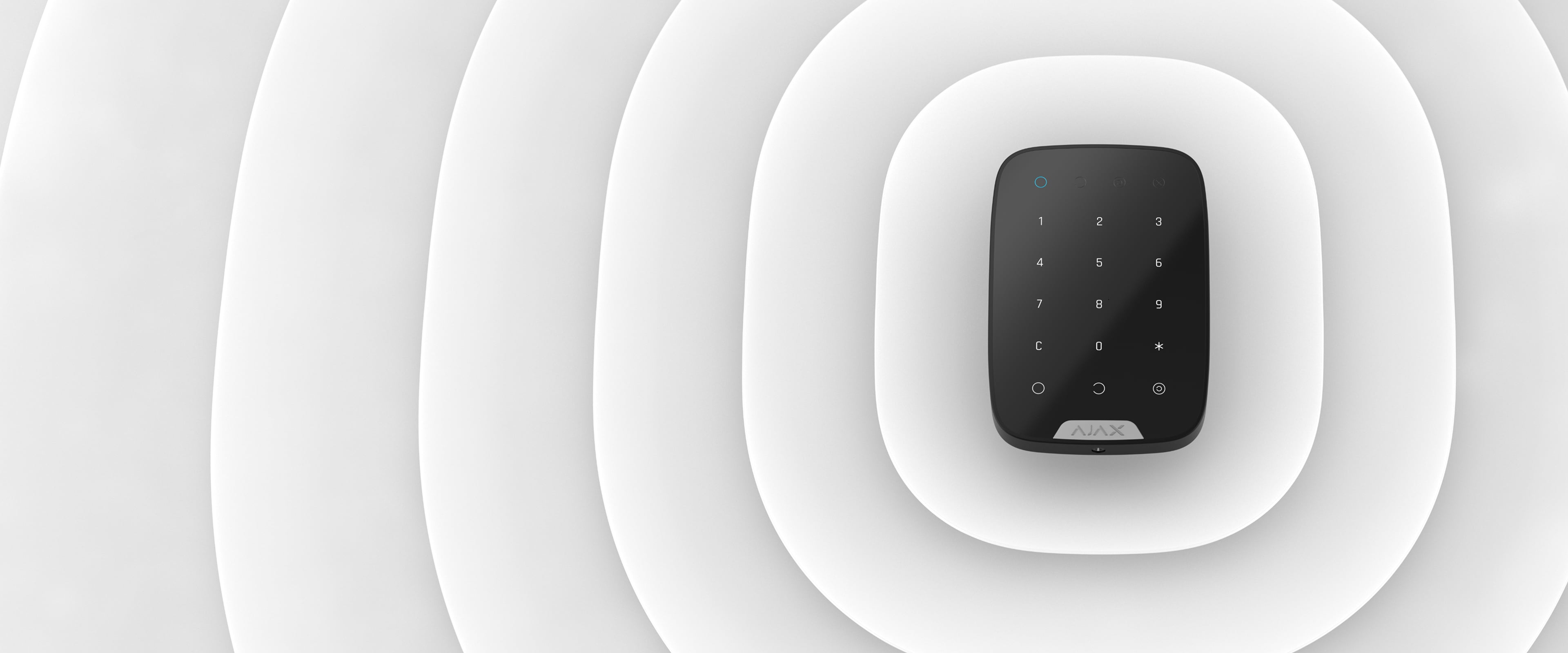 Ajax KeyPad — Touch keypad